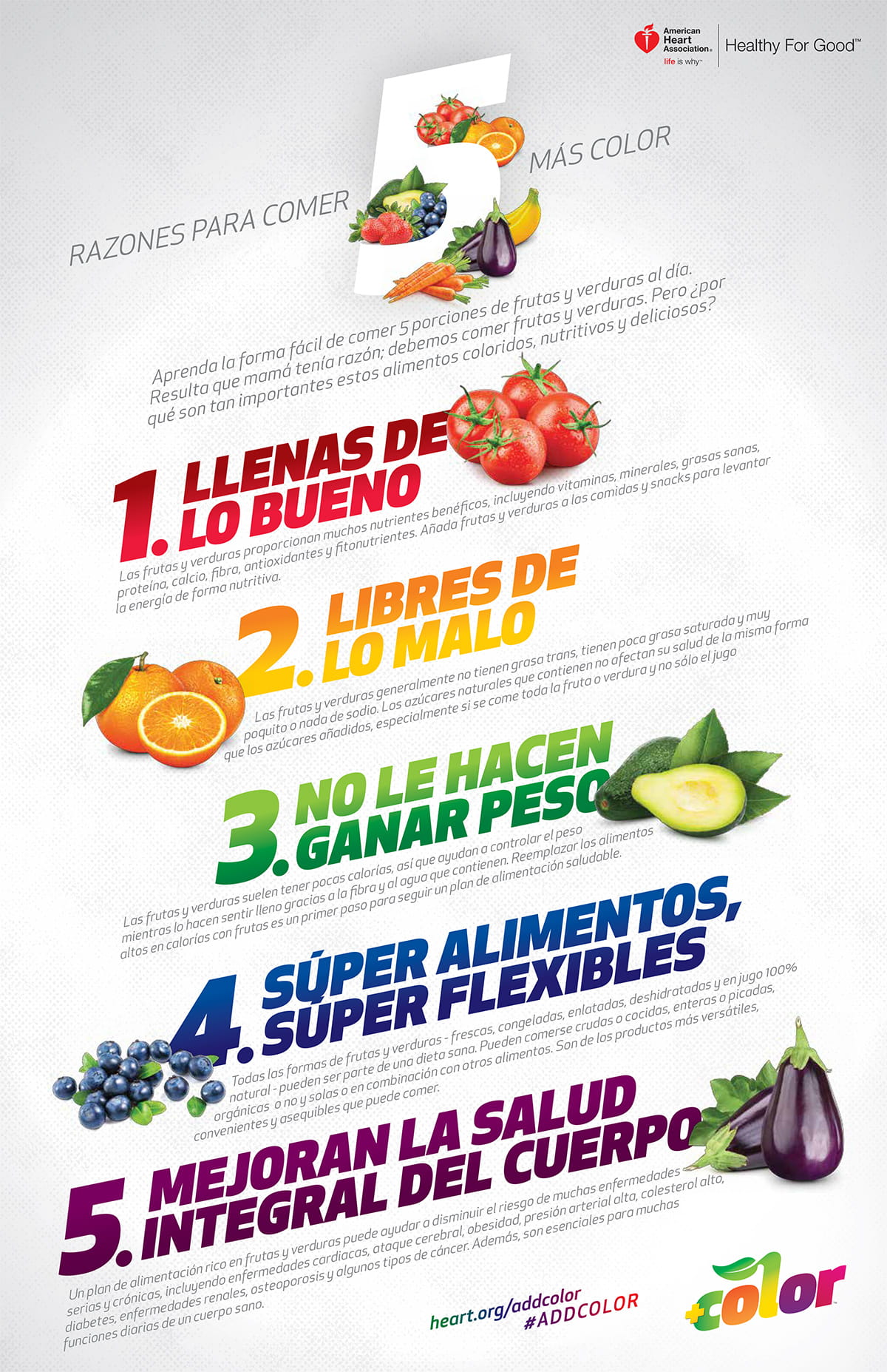 在西班牙语中添加颜色信息图的5个原因