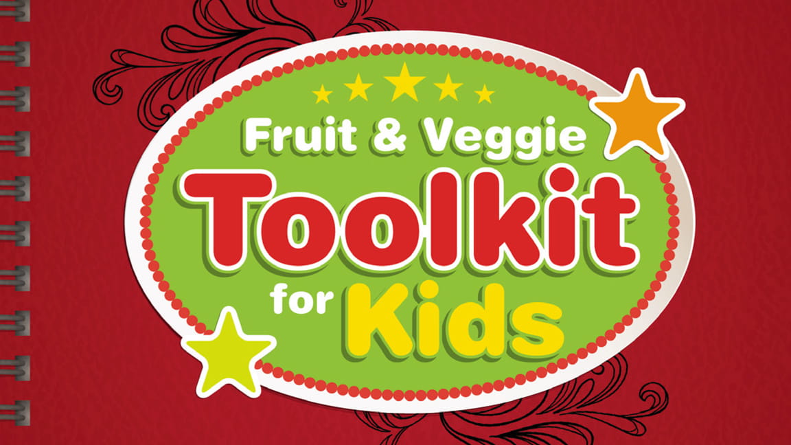 儿童水果和蔬菜工具包封面