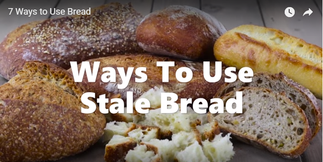 使用不新鲜面包的7种方法